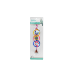 Pawise Bird Rings With Bells