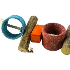 Birrdeeez Sekelbos Tubes Parrot Toy 10 Birrdeeez Sekelbos Tubes Parrot Toy -Vogelvoer Winkel 261983