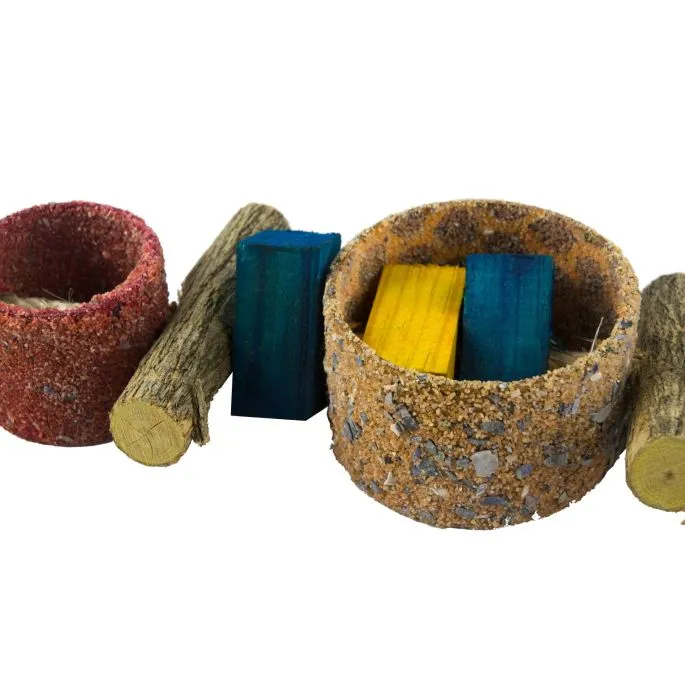 Birrdeeez Sekelbos Tubes Parrot Toy 7 Birrdeeez Sekelbos Tubes Parrot Toy - Afbeelding 5