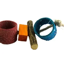 Birrdeeez Sekelbos Tubes Parrot Toy 13 Birrdeeez Sekelbos Tubes Parrot Toy -Vogelvoer Winkel 261987