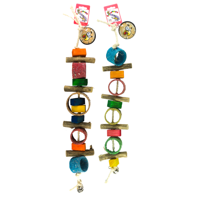 Birrdeeez Sekelbos Tubes Parrot Toy 3 Birrdeeez Sekelbos Tubes Parrot Toy