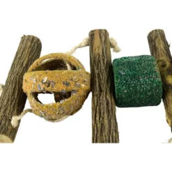 Birrdeeez Double Circus Ball & Sekelbos Toy 10 Birrdeeez Double Circus Ball & Sekelbos Toy -Vogelvoer Winkel 261992