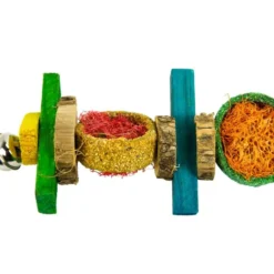 Birrdeeez Papegaai Speelgoed Rondhout/zaad Small 9 Birrdeeez Papegaai Speelgoed Rondhout/zaad Small -Vogelvoer Winkel 261998