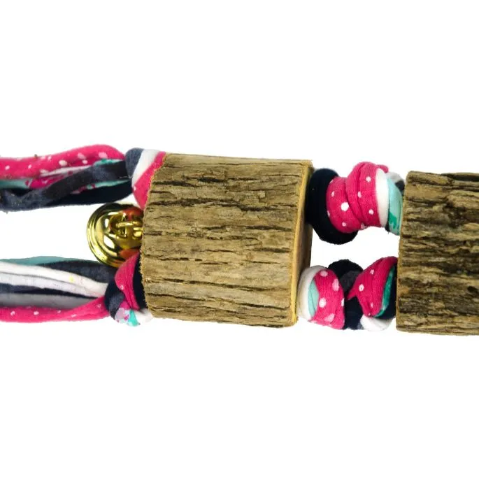 Birrdeeez Parkiet Sekelblok En Katoenfranjes + Bel 6 Birrdeeez Parkiet Sekelblok En Katoenfranjes + Bel - Afbeelding 4