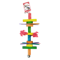 Birrdeeez Parkiet Houten Speelgoed 35 Cm