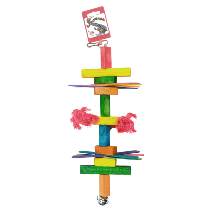 Birrdeeez Parkiet Houten Speelgoed 35 Cm 3 Birrdeeez Parkiet Houten Speelgoed 35 Cm