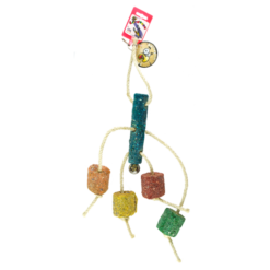 Birrdeeez Coral Ball & Sisal Cluster Parrot Toy