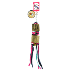 Birrdeeez Parkiet Sekelblok (2 St) & Katoenfranjes