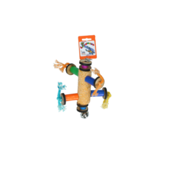 Birrdeeez Calci Grit Gym Bird Toy