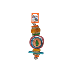 Birrdeeez Papegaai Speelgoed Rondhout/zaad Big