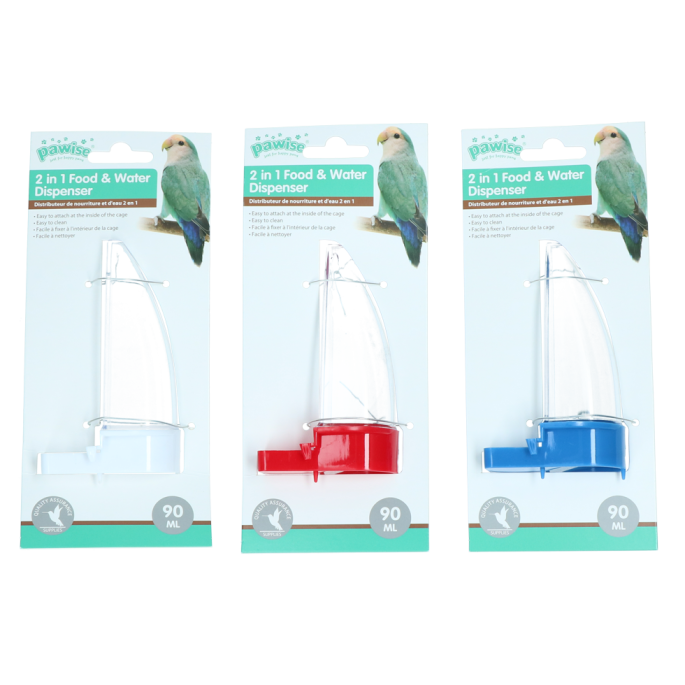Pawise Bird Feeder,90 Ml/12 Cm 4 Pawise Bird Feeder,90 Ml/12 Cm - Afbeelding 2