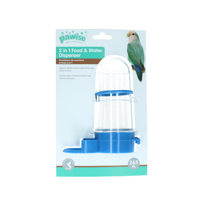 Pawise Volière Drinkbak, 265 Ml/15 Cm 4 Pawise Volière Drinkbak, 265 Ml/15 Cm - Afbeelding 2