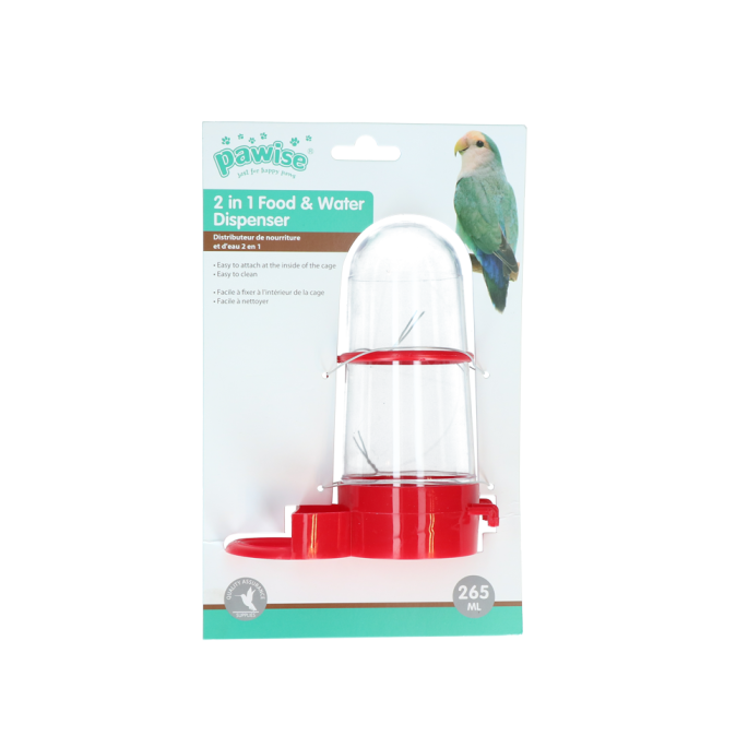 Pawise Volière Drinkbak, 265 Ml/15 Cm 6 Pawise Volière Drinkbak, 265 Ml/15 Cm - Afbeelding 4