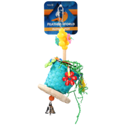 Feather World Flower Pot