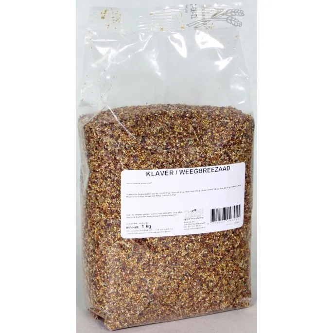 Tijssen Goed Voor Dieren Klaver / Weegbreezaad 3 Tijssen Goed Voor Dieren Klaver / Weegbreezaad