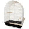 Agro Zoo AZ Vogelkooi Big Lucie, Wit/zwart. -Vogelvoer Winkel az vogelkooi big lucie wit zwart
