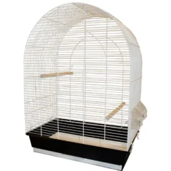 Agro Zoo AZ Vogelkooi Big Lucie, Wit/zwart.