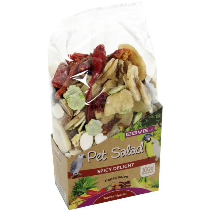 ESVE Pet Salad - Spicy Delight Vogel 4 ESVE Pet Salad - Spicy Delight Vogel - Afbeelding 2
