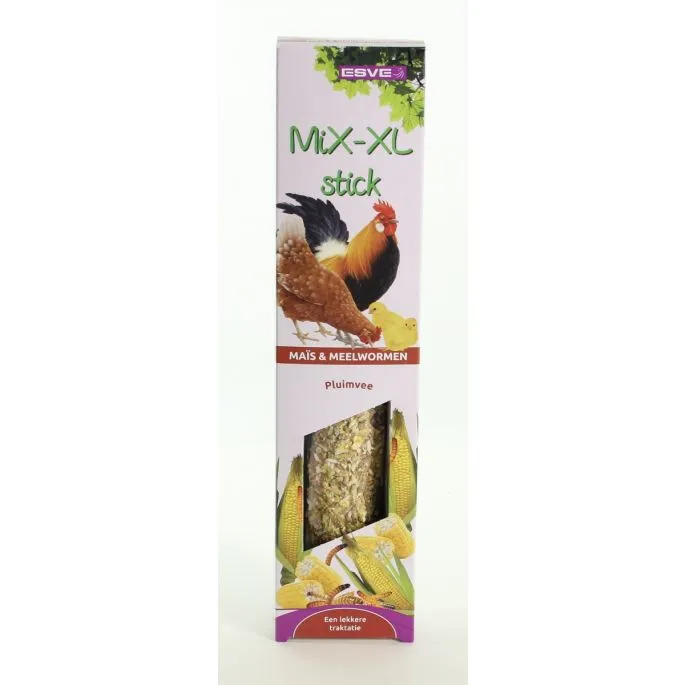 ESVE MiX-XL Stick Pluimvee Mais+Meelworm 3 ESVE MiX-XL Stick Pluimvee Mais+Meelworm