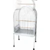 Flamingo Papegaaienkooi Polly - Wit - 77,5 X 60 X 155,5 Cm -Vogelvoer Winkel flamingo papegaaienkooi polly wit 775 x 60 x 1555 cm