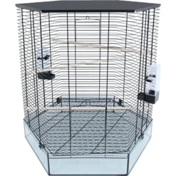 Interzoo Vogelkooi Vision, Hexo XL Zwart.