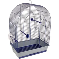 Flamingo Parkietenkooi Klara 2 Blauw 45x28x62,5cm | Worldofanimals.nl Heeft Het!