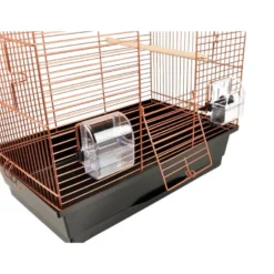 Flamingo Parkietenkooi Numfor 1 Koper 51x30x60cm | Worldofanimals.nl Heeft Het! -Vogelvoer Winkel parkietenkooi numfor 1 koper 51x30x60cm 4