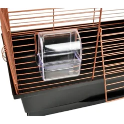 Flamingo Parkietenkooi Numfor 1 Koper 51x30x60cm | Worldofanimals.nl Heeft Het! -Vogelvoer Winkel parkietenkooi numfor 1 koper 51x30x60cm 5