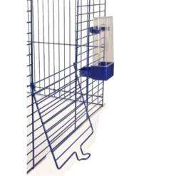 Flamingo Parkietenkooi Runa Blauw 54x34x74,5 Cm | Worldofanimals.nl Heeft Het! -Vogelvoer Winkel parkietenkooi runa blauw 54x34x745 cm 1