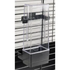 Flamingo Parkietenkooi Runa Zwart 54x34x74,5 Cm | Worldofanimals.nl Heeft Het! -Vogelvoer Winkel parkietenkooi runa zwart 54x34x745 cm 2